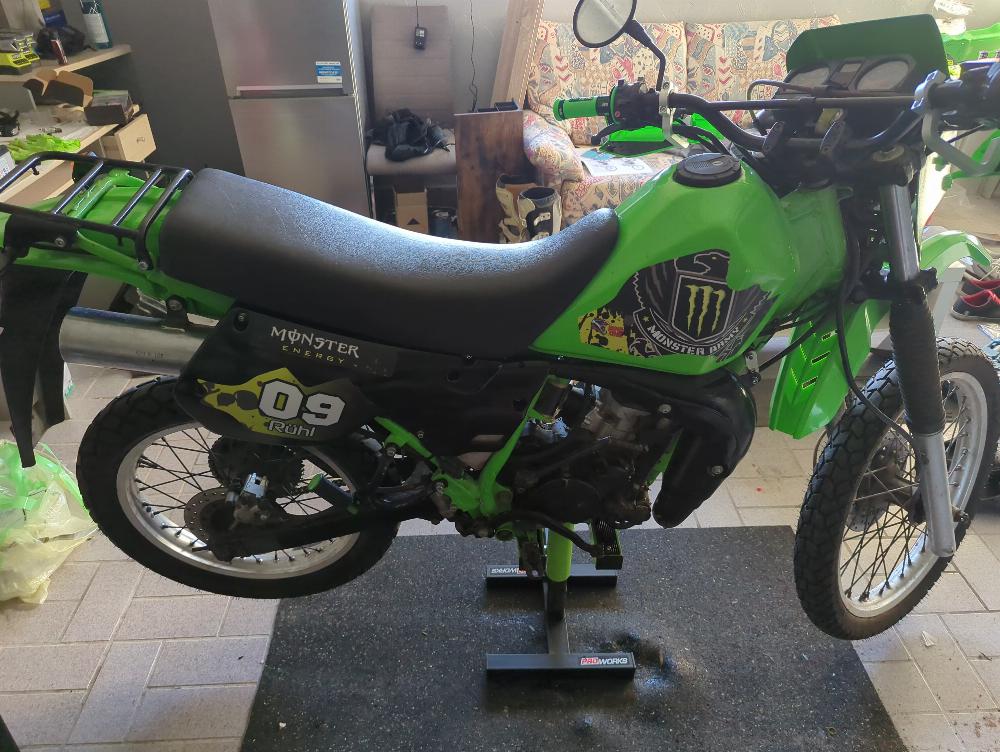 Motorrad verkaufen Kawasaki KMX 125 Ankauf
